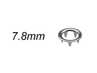 Topo de anel de 7,8 mm