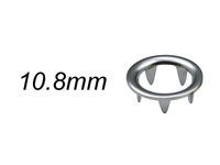 Topo de anel de 10,8 mm